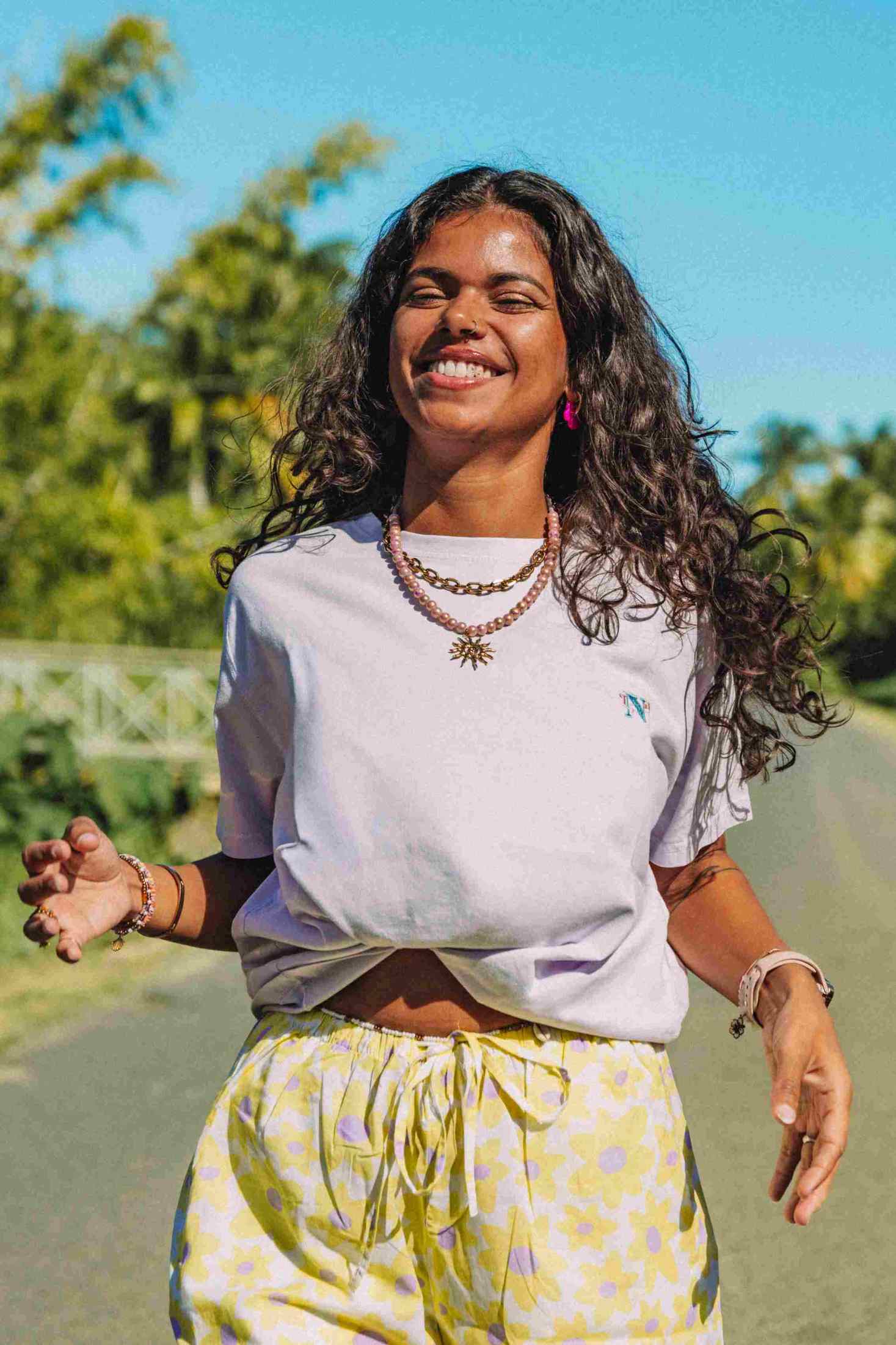 T-shirt Parme | Joy