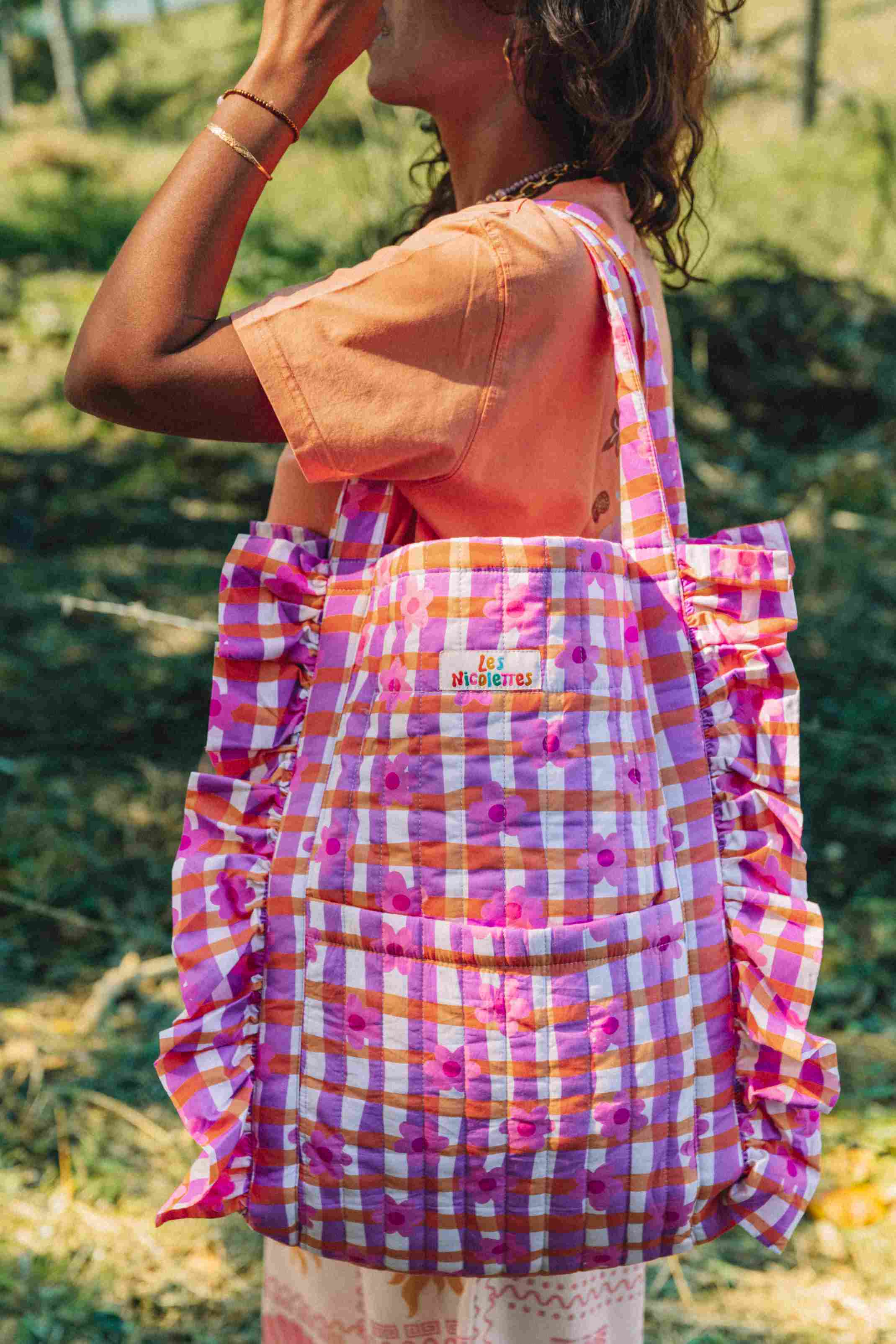 Sac Cabas Soleil Fleurettes