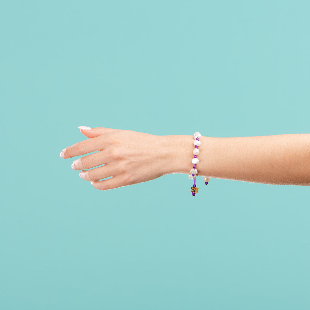 Bracelets Océan Violet-Les Nicolettes