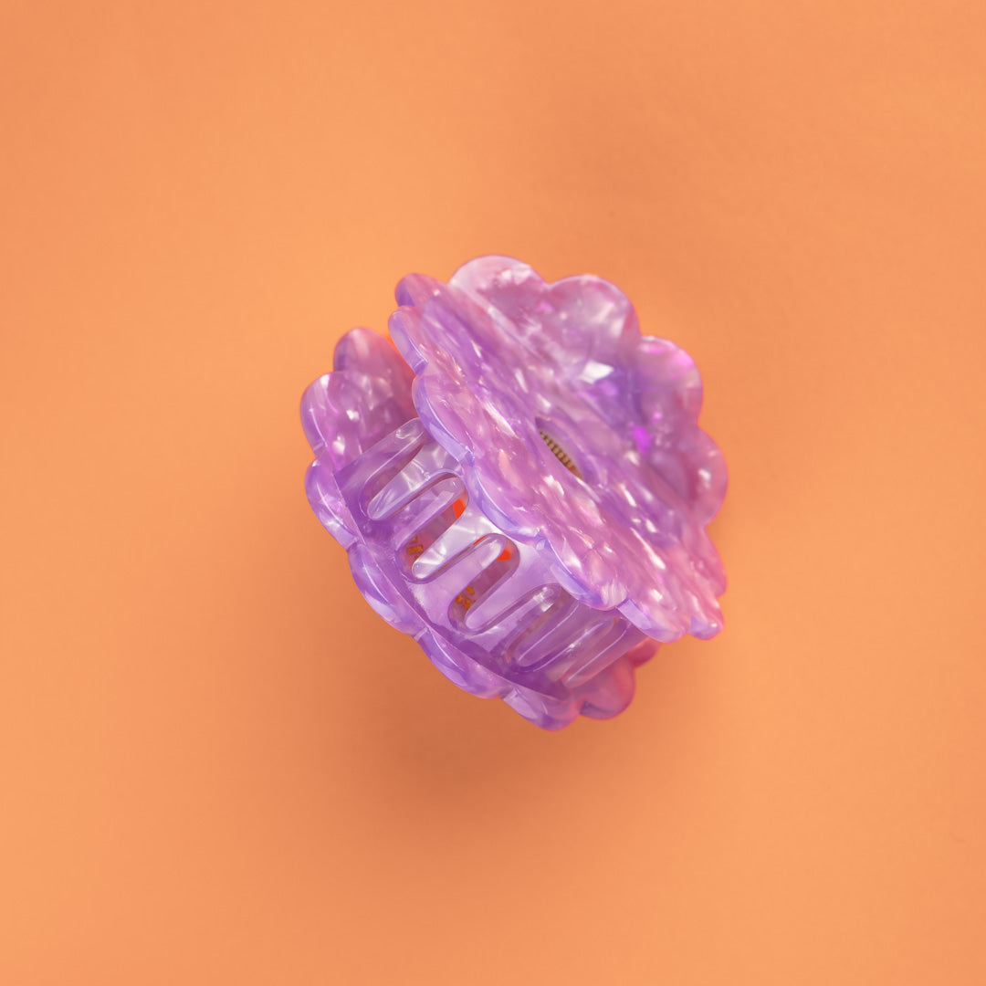 Lilac Sunflower Clip