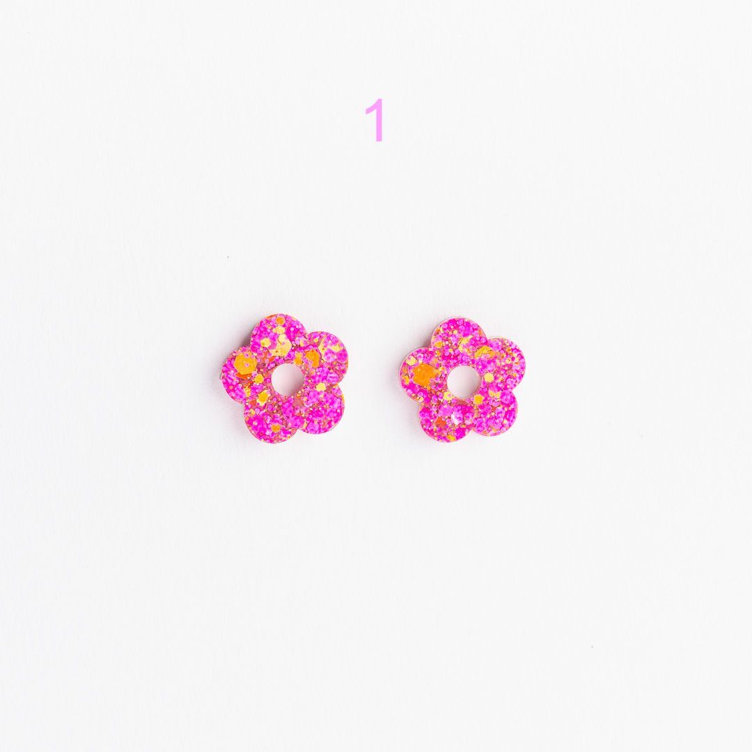 Charms mini Fleur – Choisissez votre paire parmi 12 créations