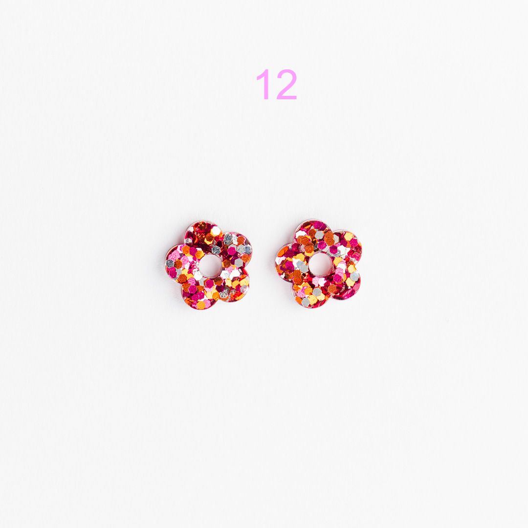 Charms mini Fleur – Choisissez votre paire parmi 12 créations