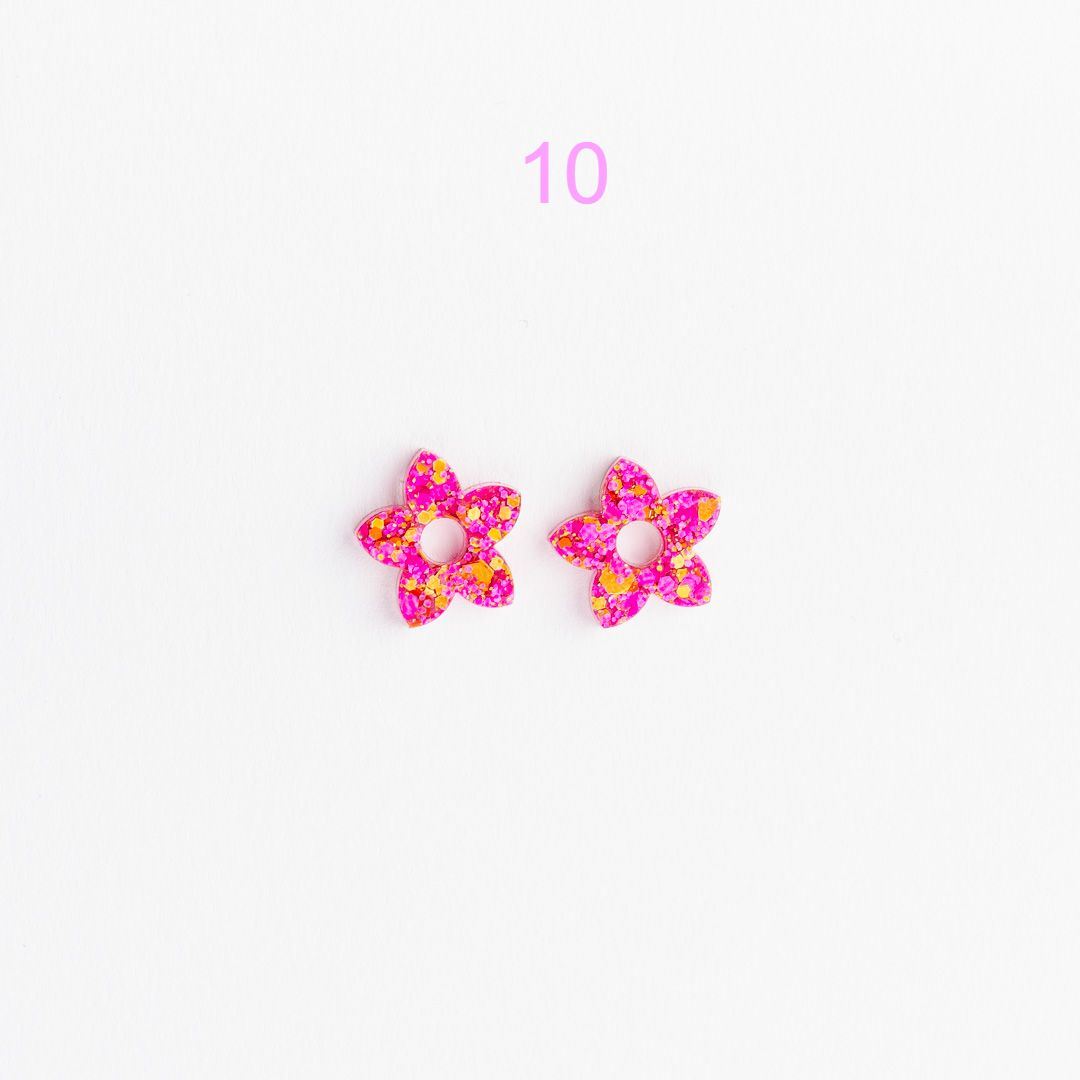 Charms mini TiarĂ© â Choisissez votre paire parmi 12 crĂ©ations