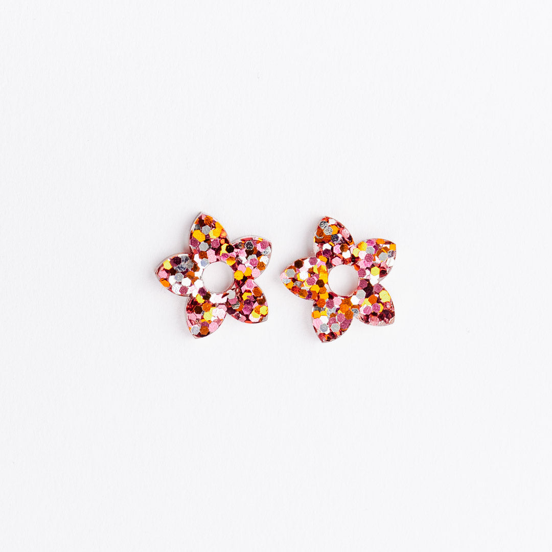Pendientes de aro Tiaré Mix Cobre