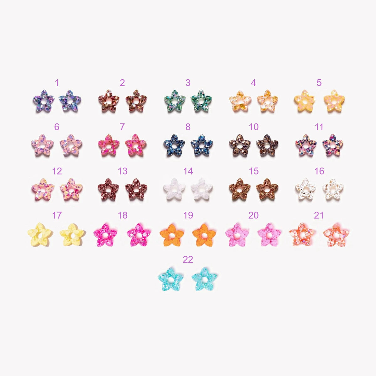 Charms Mini Tiaré: tutte le coppie e i colori disponibili – Les Nicolettes