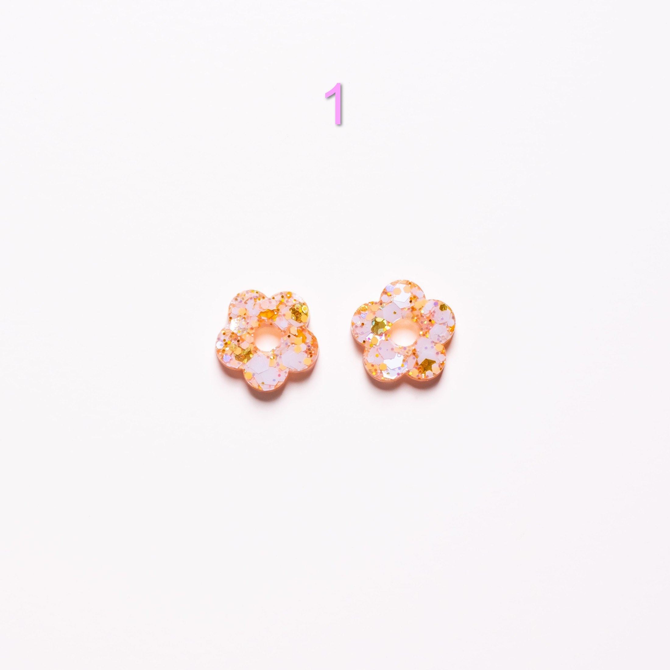 Charms mini Fleur - Nouvelle collection | Choisissez votre paire parmi 16 créations