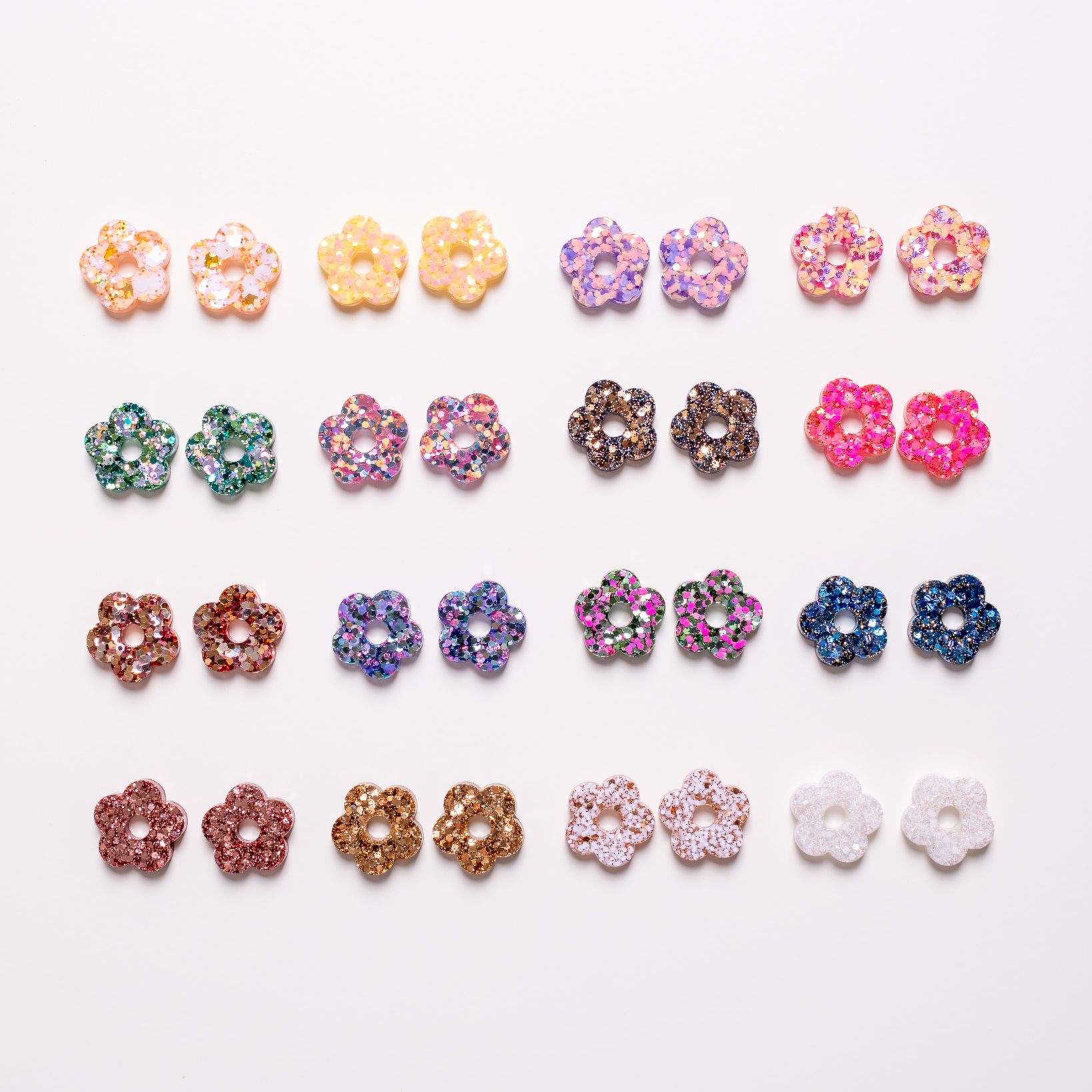 Charms mini Fleur - Nouvelle collection | Choisissez votre paire parmi 16 créations