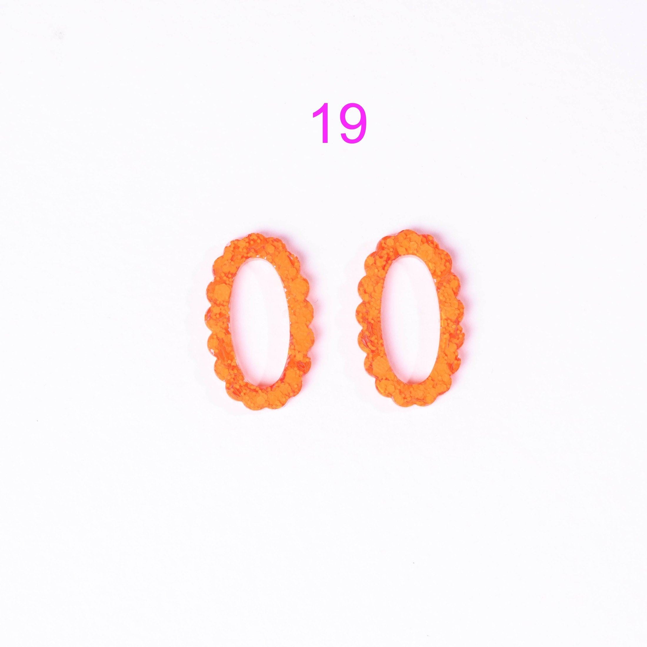 Ovale Charms - 16 Farben | Neu! (Wähle deine Lieblingsfarbe)