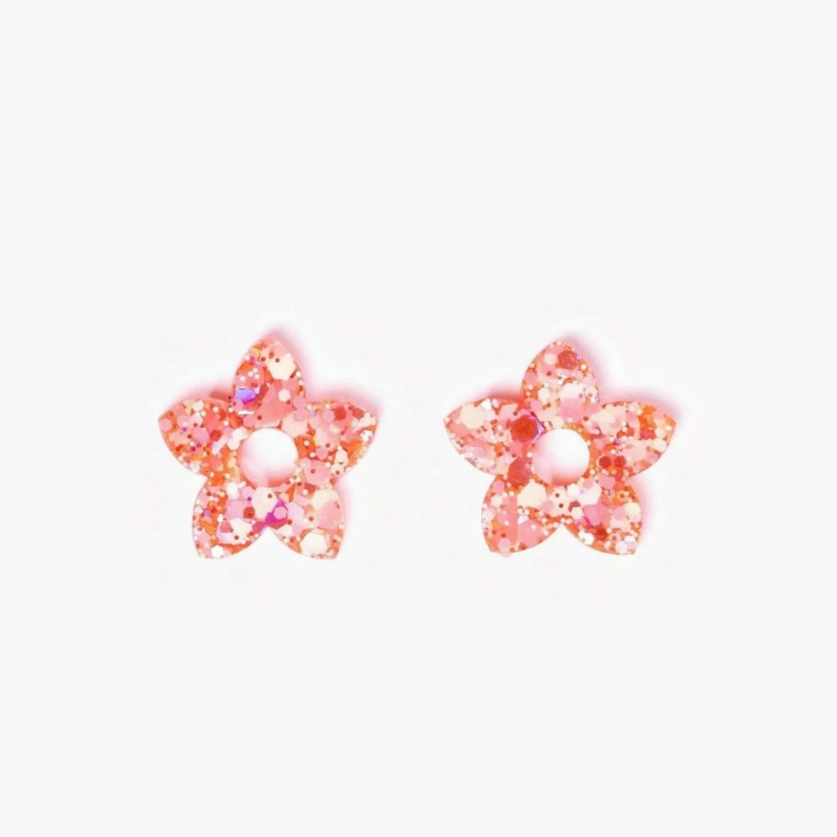 Paire de charms Tiaré coloris Sorbet Mix Orange (n°21) – Les Nicolettes