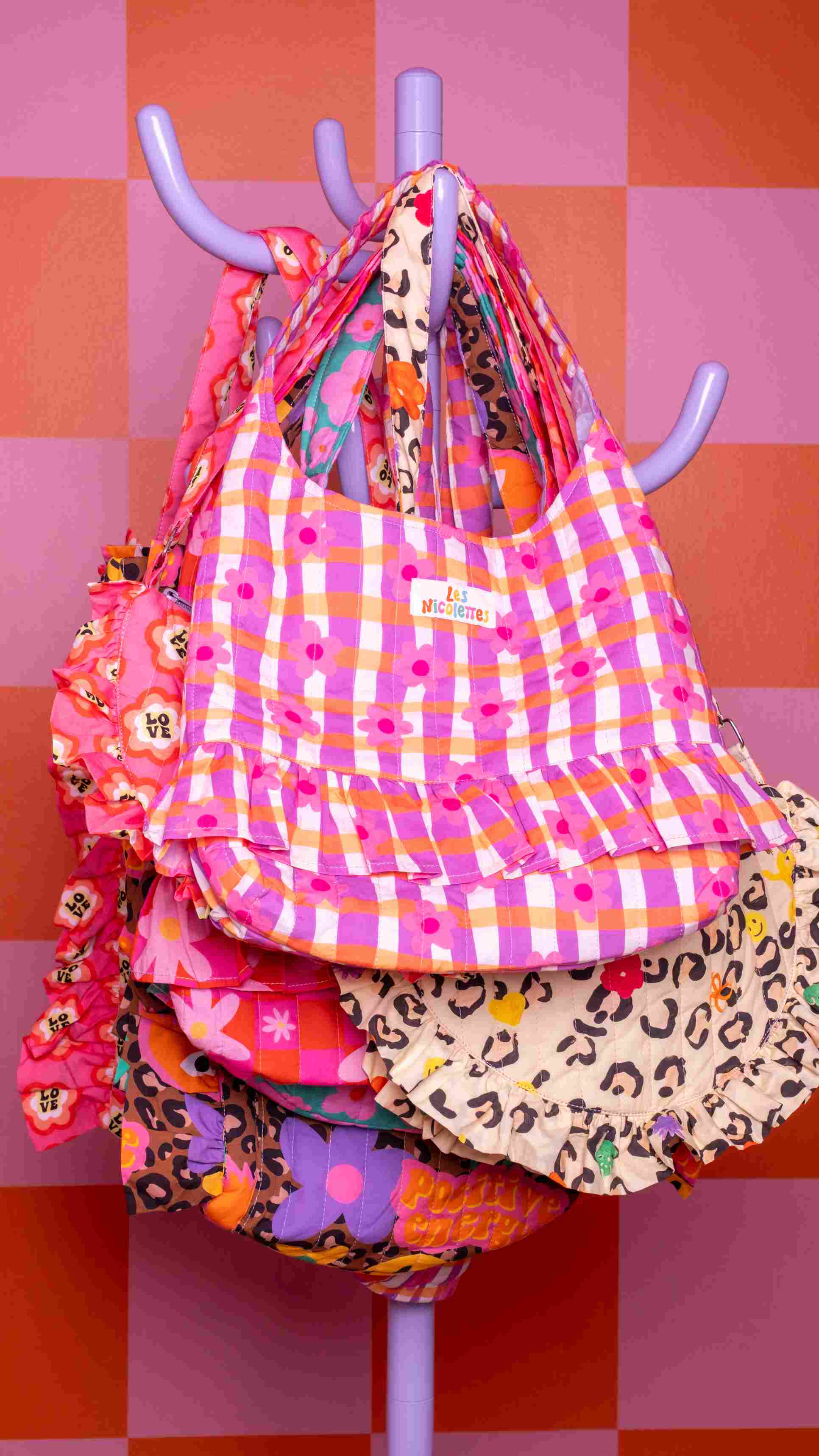 Sac Celeste Fleurettes