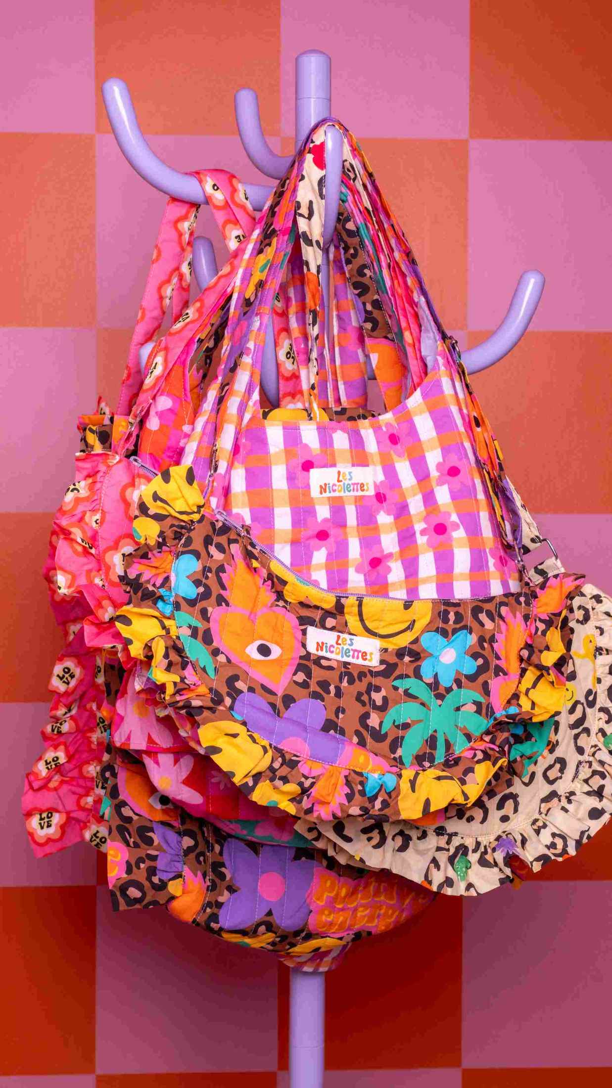 Sac Celeste Fleurettes