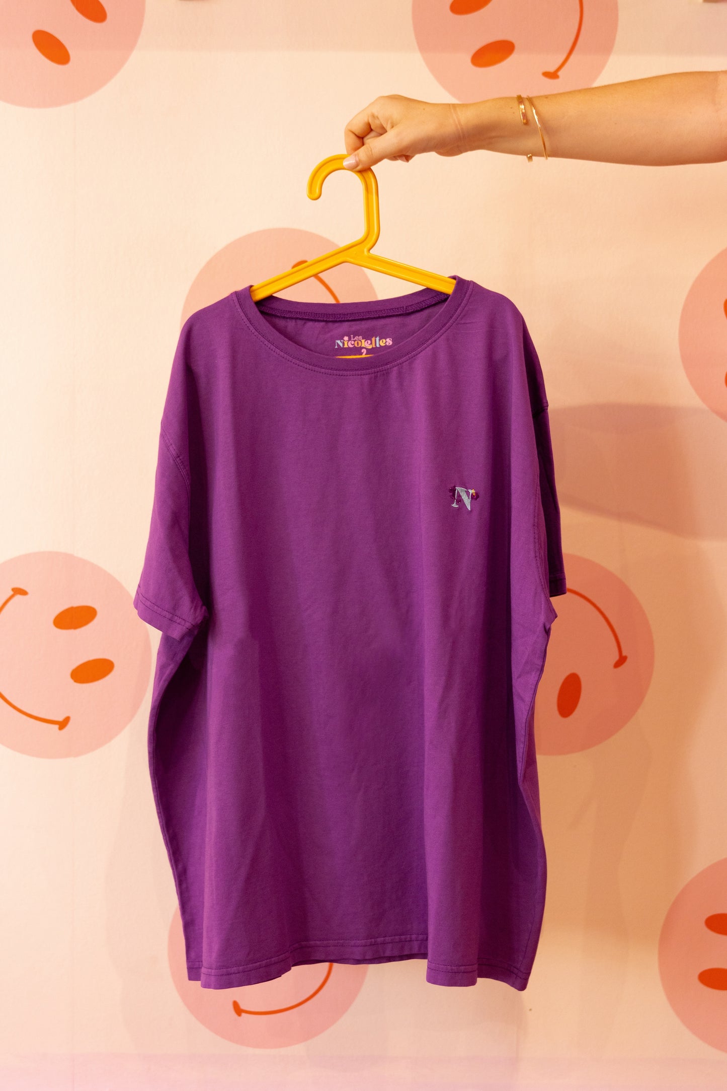Tee-Shirt Violet - Let You Light Shine