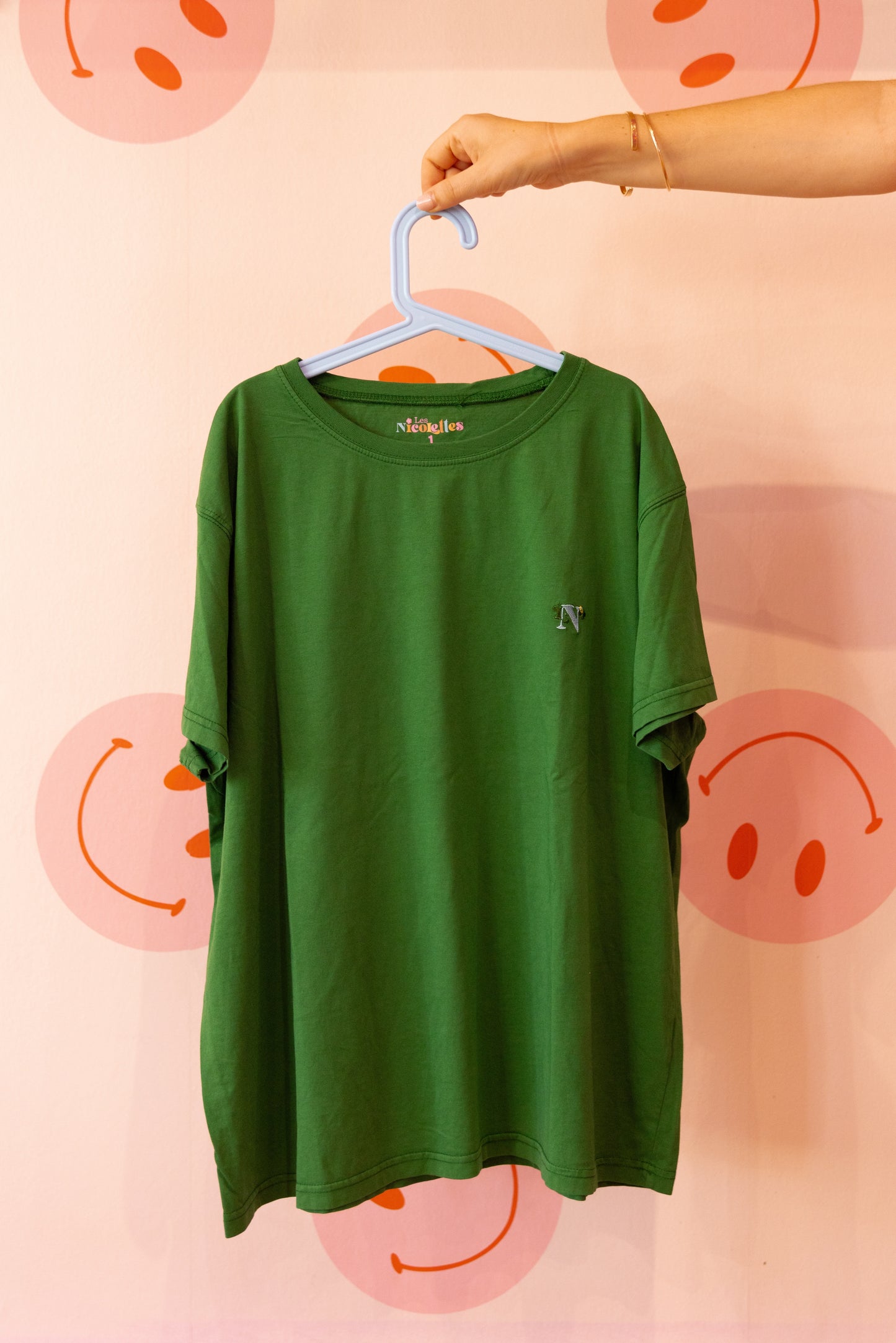 Tee-Shirt Vert - Timbres