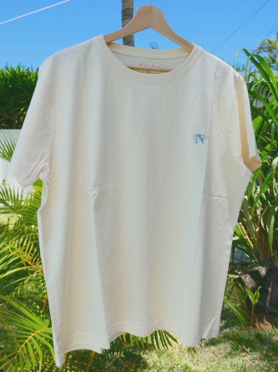 T-shirt Blanc Cassé | Let Your Light Shine