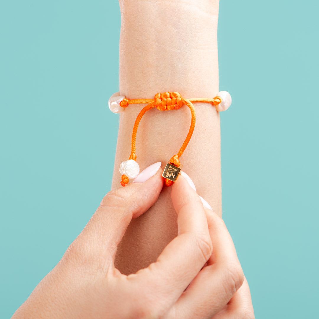 Bracelets Océan Orange-Les Nicolettes
