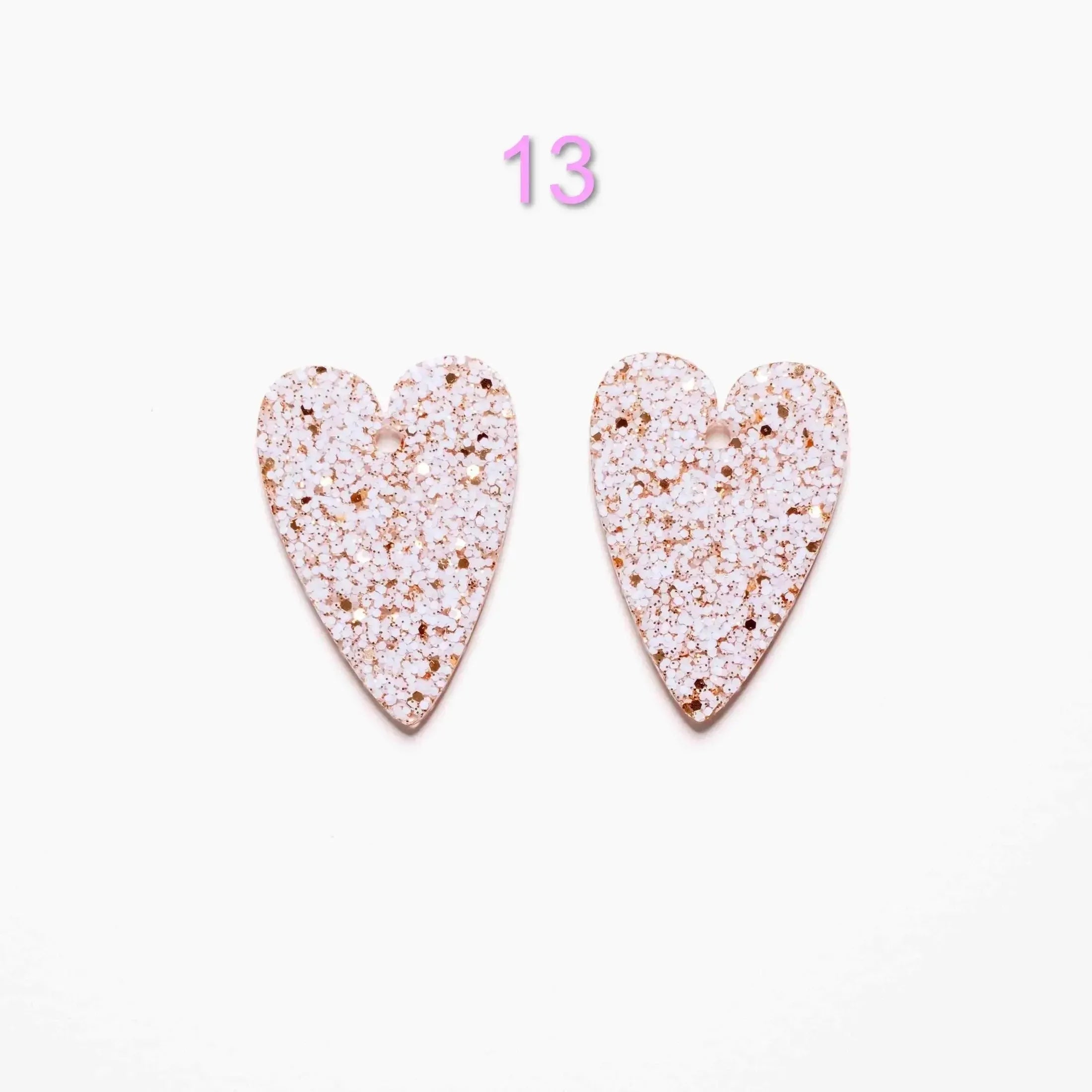 Charms Cœur | Choisissez votre paire parmi 16 créations-Les Nicolettes