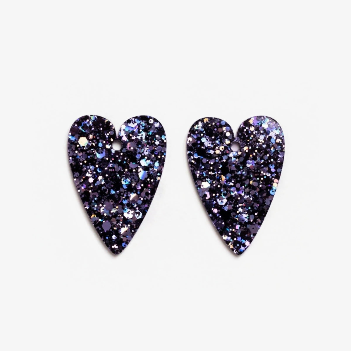 Charms Cœur Mix Noir-Les Nicolettes
