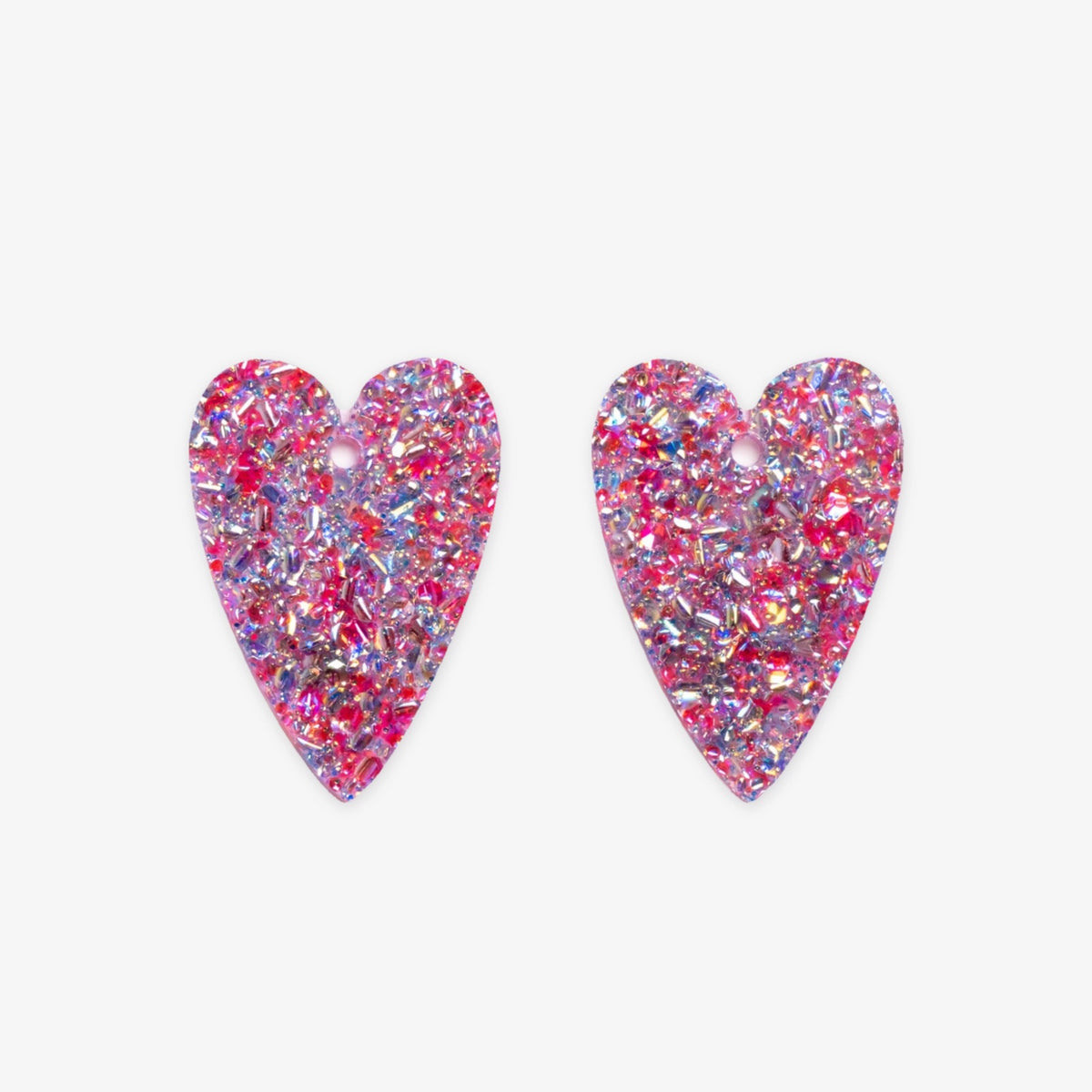 Charms Cœur Pink Blue-Les Nicolettes