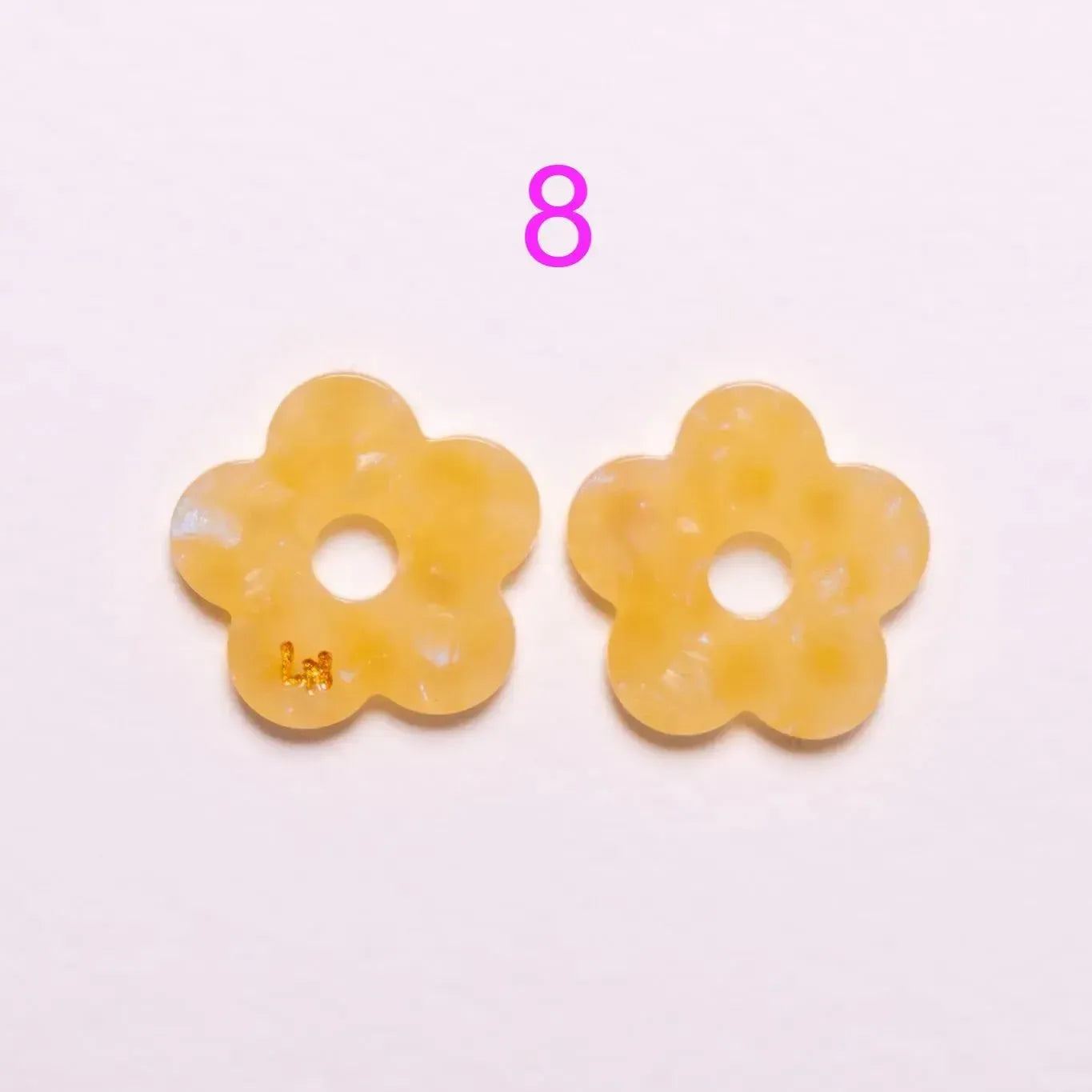 Charms Fleur Acétate | Choisissez votre paire parmi 9 créations-Les Nicolettes