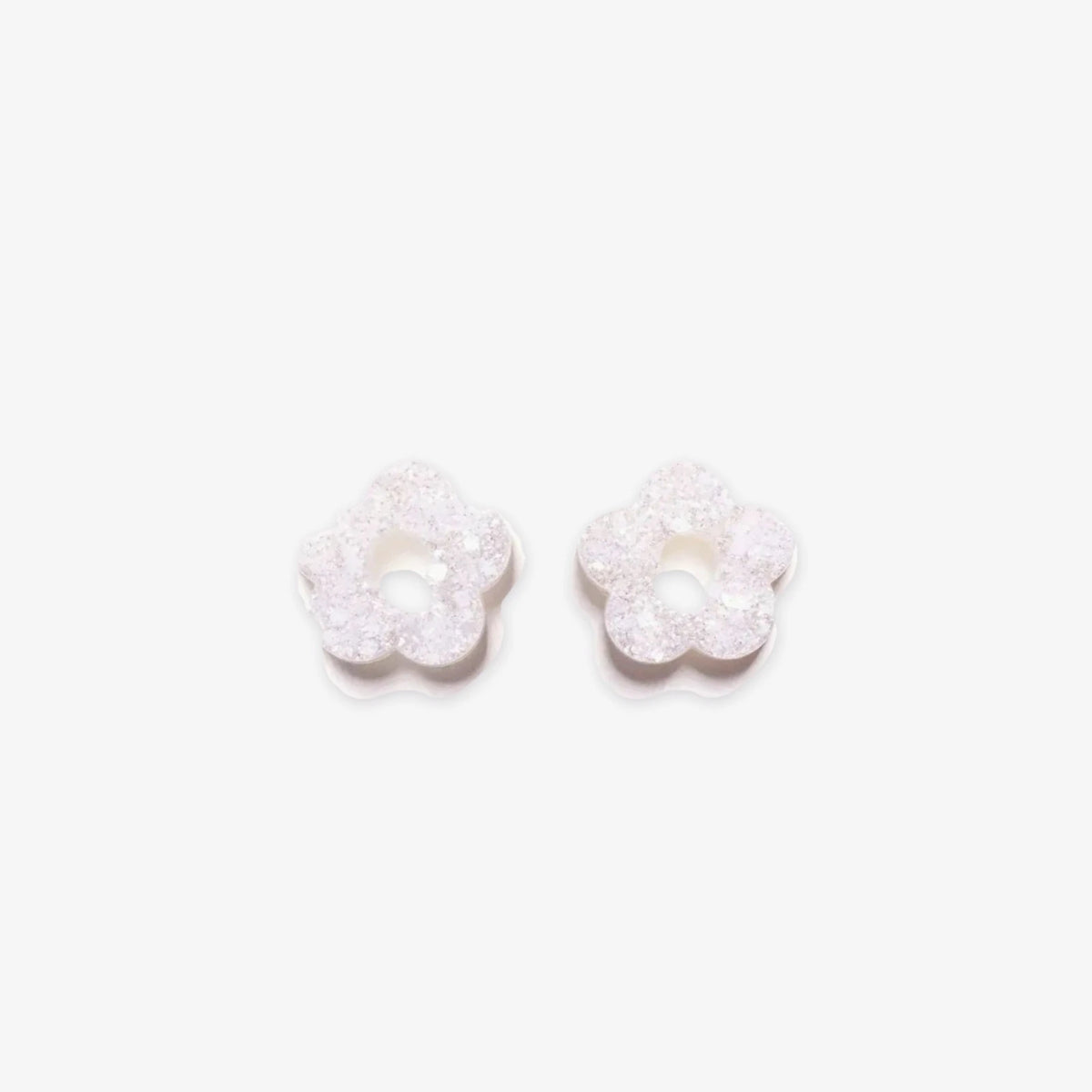 Paire de charms Mini Fleur coloris Ivoire (n°14) – Les Nicolettes