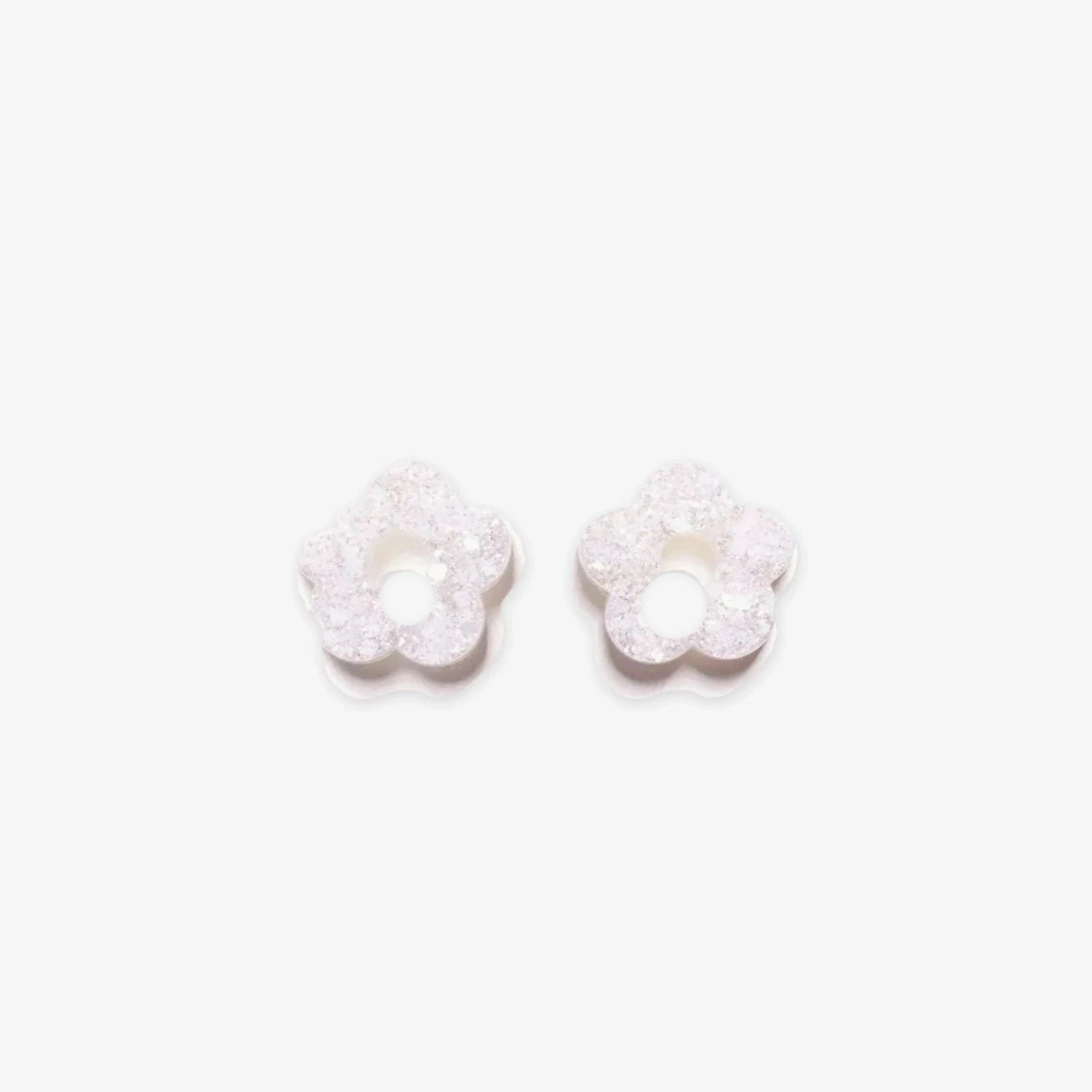Pair of Mini Flower charms in Ivory (no. 14) – Les Nicolettes