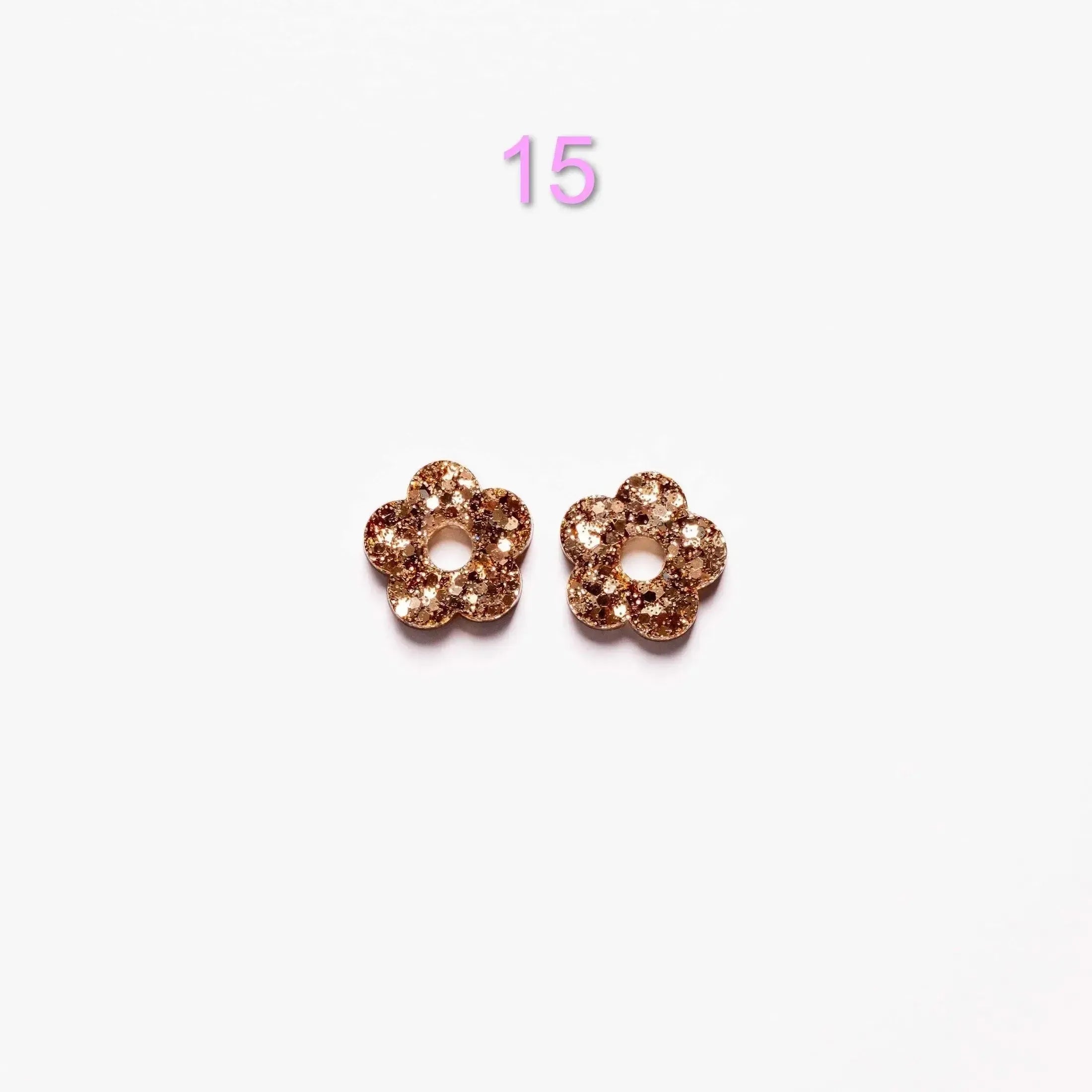Charms mini Fleur | Choisissez votre paire parmi 16 créations-Les Nicolettes