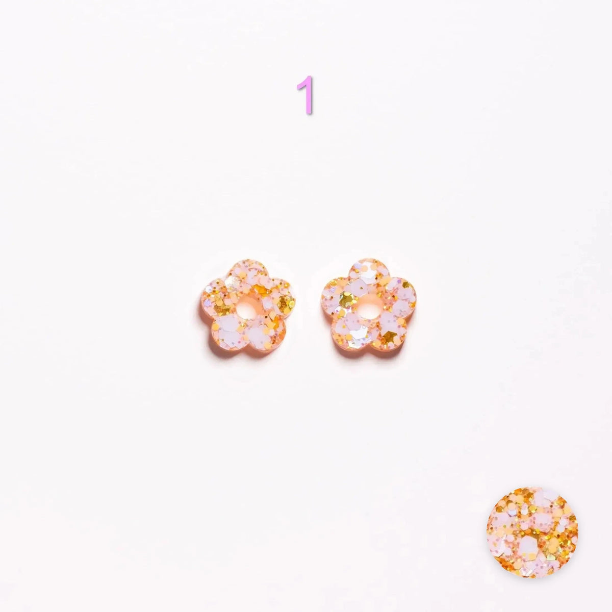 Mini Flower Charms | Choose Your Pair from 16 Designs – Les Nicolettes