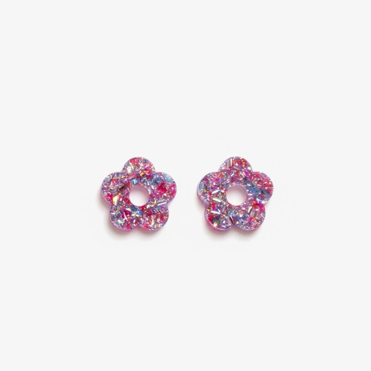 Charms mini Fleur Pink Blue-Les Nicolettes