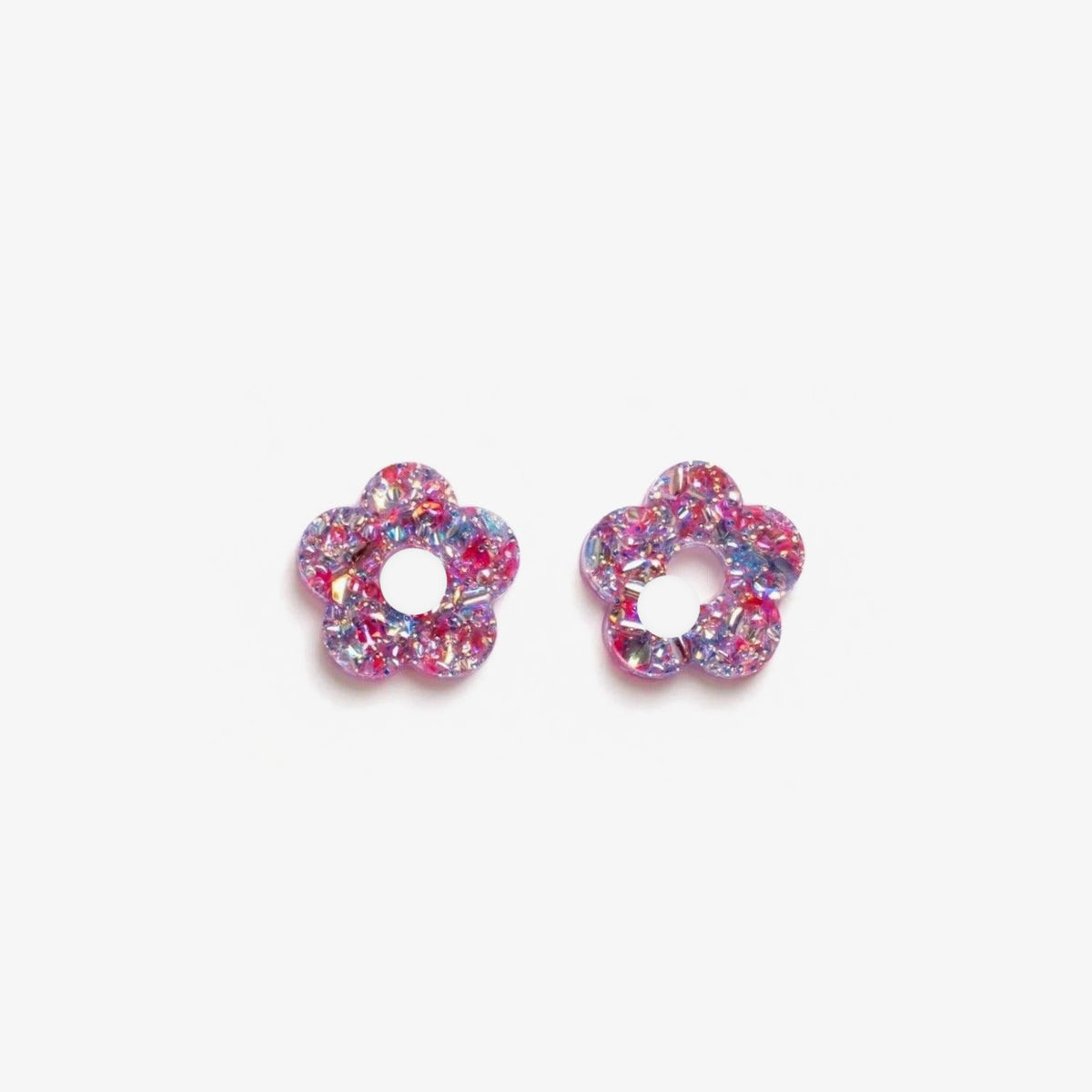 Charms mini Fleur Pink Blue-Les Nicolettes