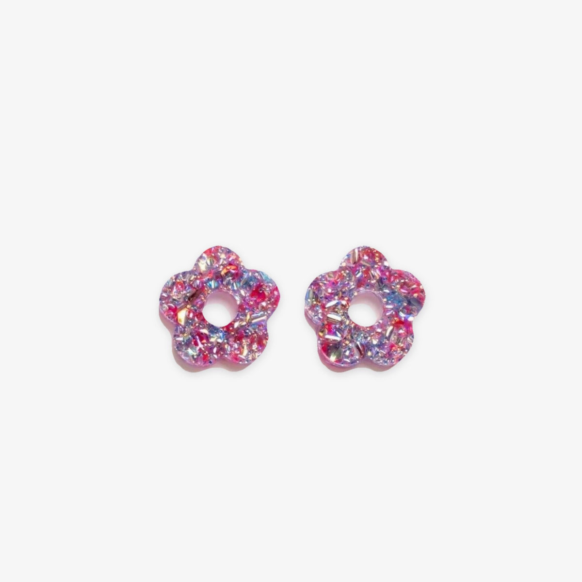 Charms mini Fleur Pink Blue-Les Nicolettes