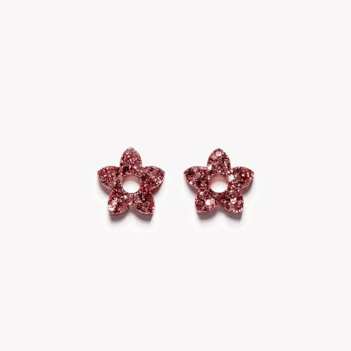 Pair of Mini Tiaré charms in Champagne Rosé (no. 13) – Les Nicolettes
