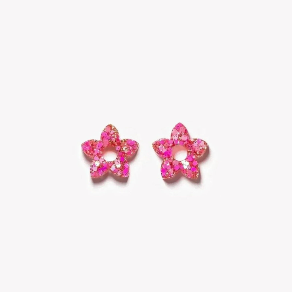 Pair of Mini Tiaré charms in Mix Pink Red (no. 7) – Les Nicolettes