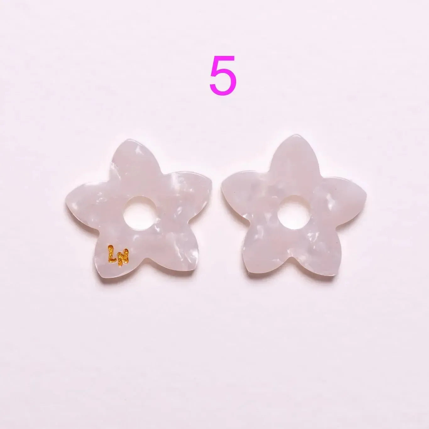 Charms Tiaré Acétate | Choisissez votre paire parmi 9 créations-Les Nicolettes