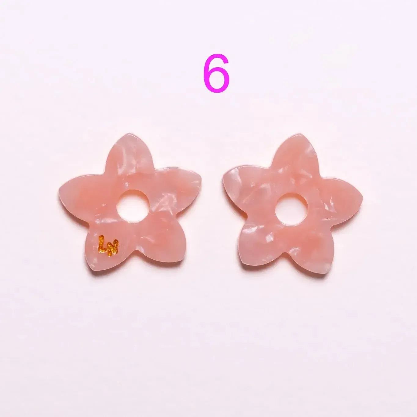 Charms Tiaré Acétate | Choisissez votre paire parmi 9 créations-Les Nicolettes