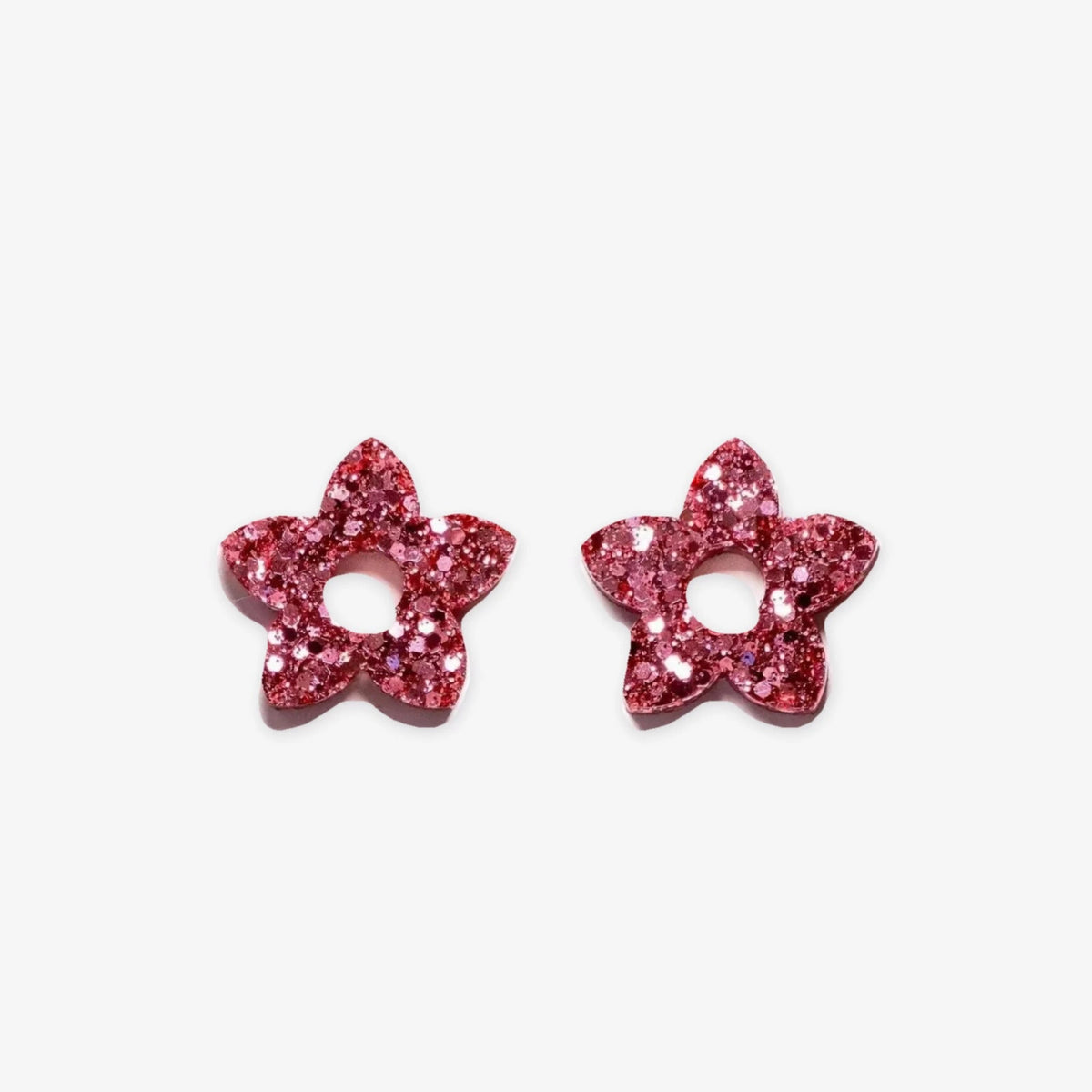Paire de charms Tiaré coloris Champagne Rosé (n°11) – Les Nicolettes