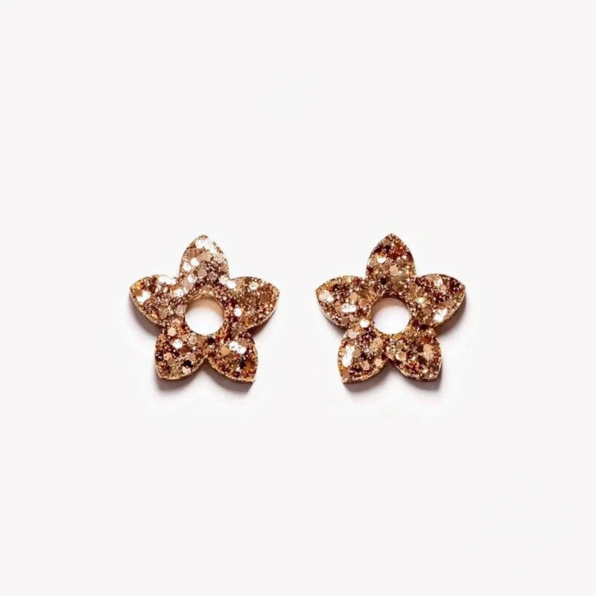 Paire de charms Tiaré coloris Champagne (n°16) – Les Nicolettes
