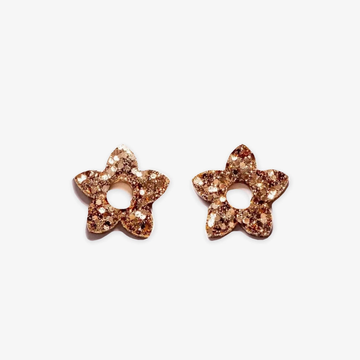 Paire de charms Tiaré coloris Champagne (n°16) – Les Nicolettes