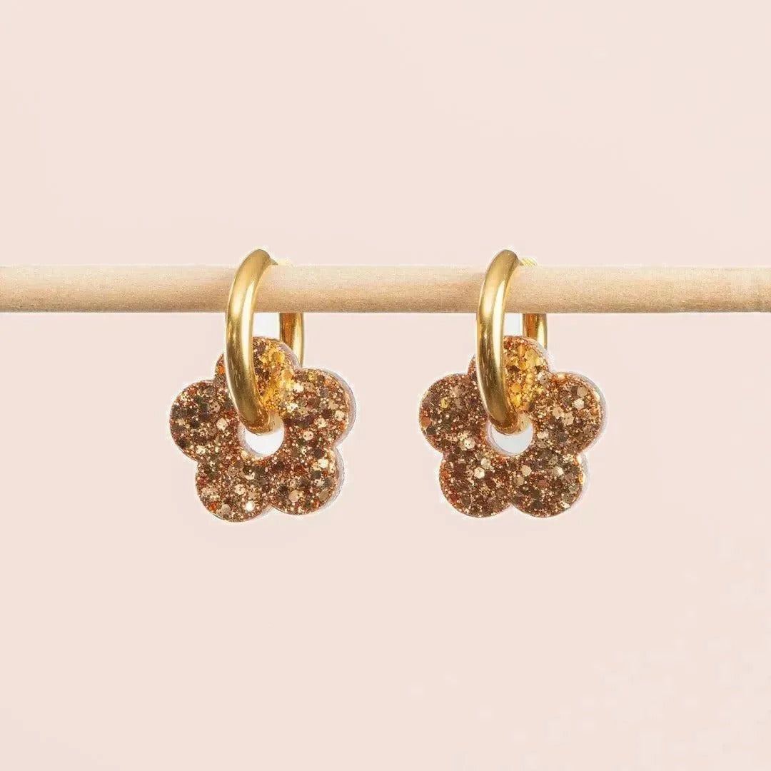 Créoles Fleur Champagne – Les Nicolettes