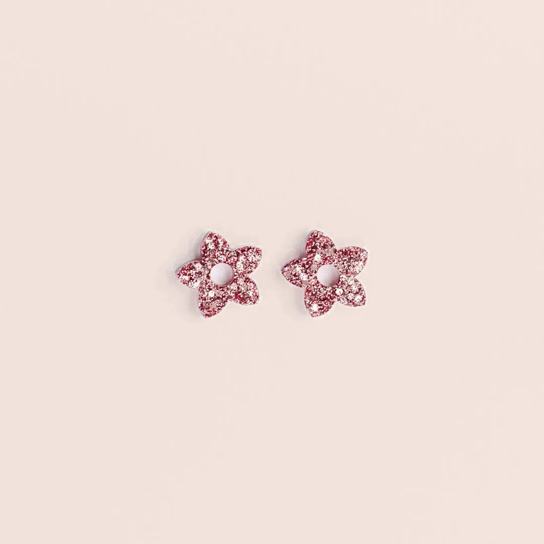 Créoles Mini Tiaré Champagne Rosé – Les Nicolettes