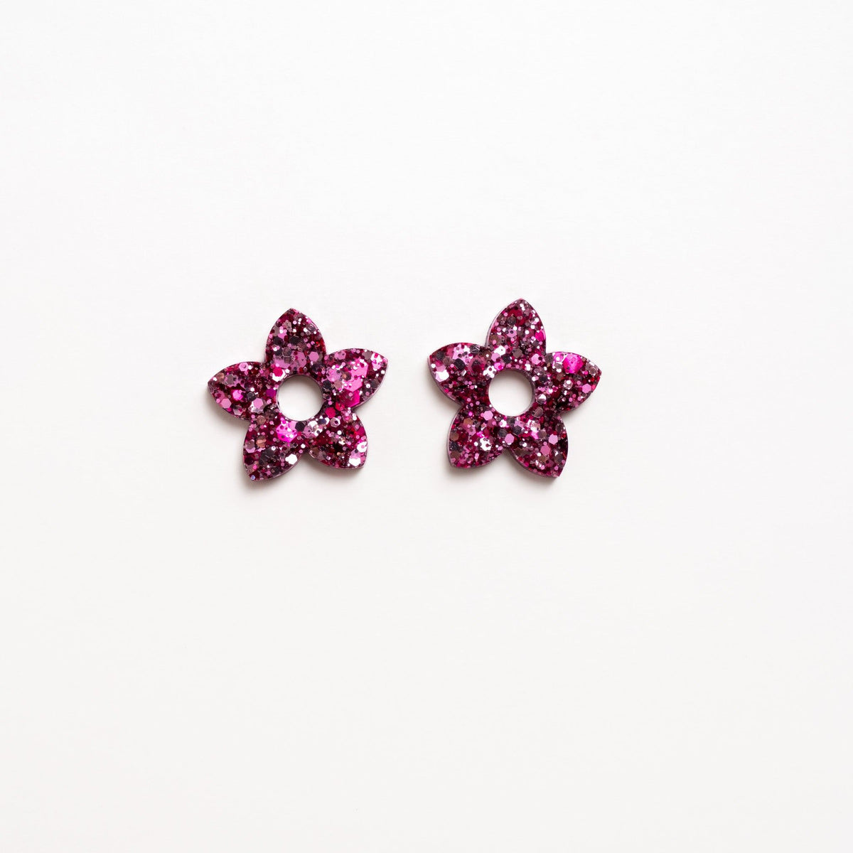 Créoles Tiaré Pink Lady-Les Nicolettes
