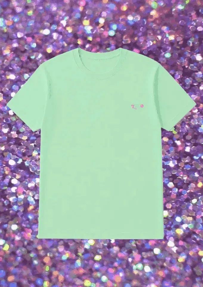 T-shirt Vert Menthe | Joy-Les Nicolettes