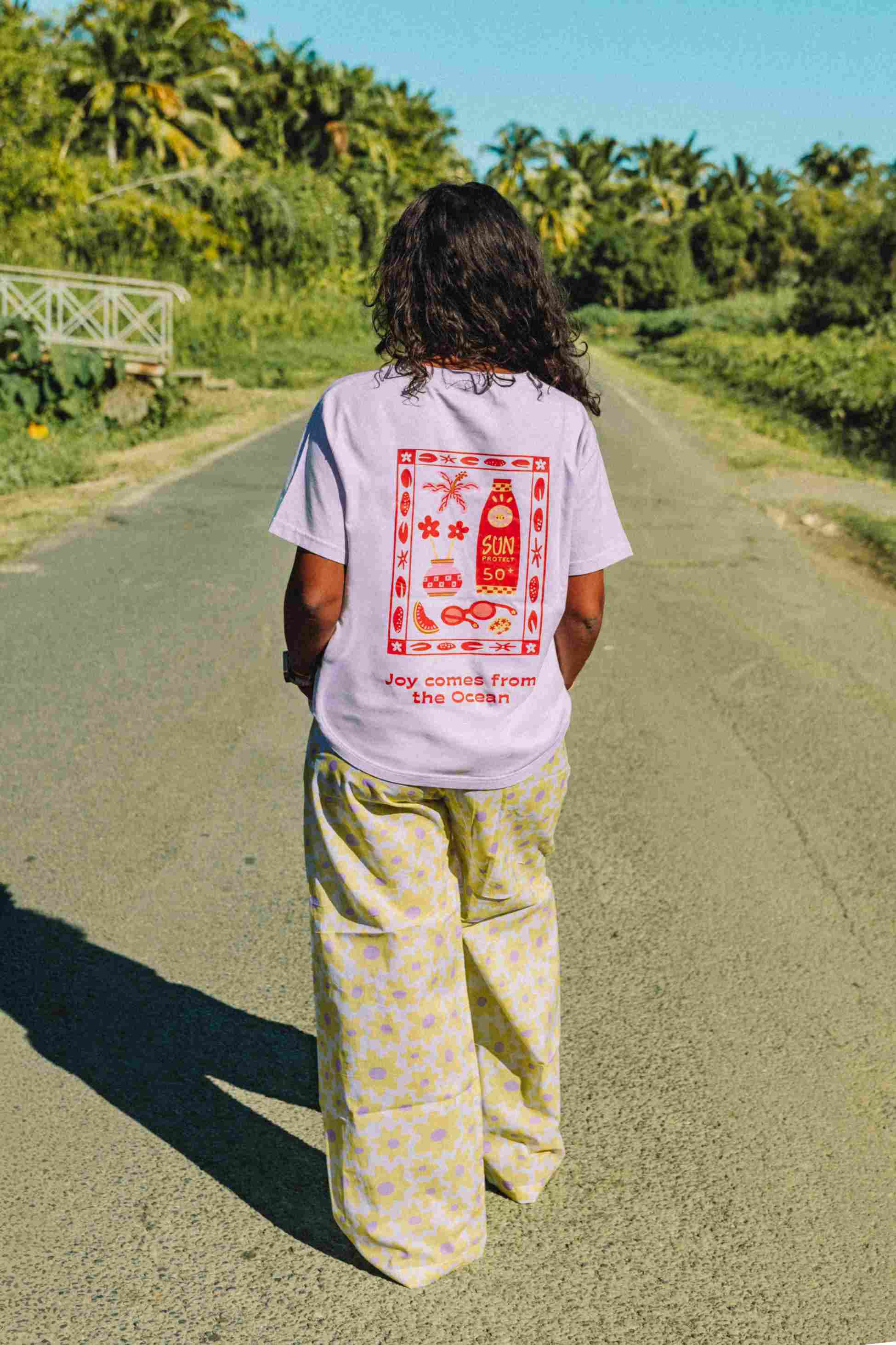 Camiseta Púrpura | Alegría