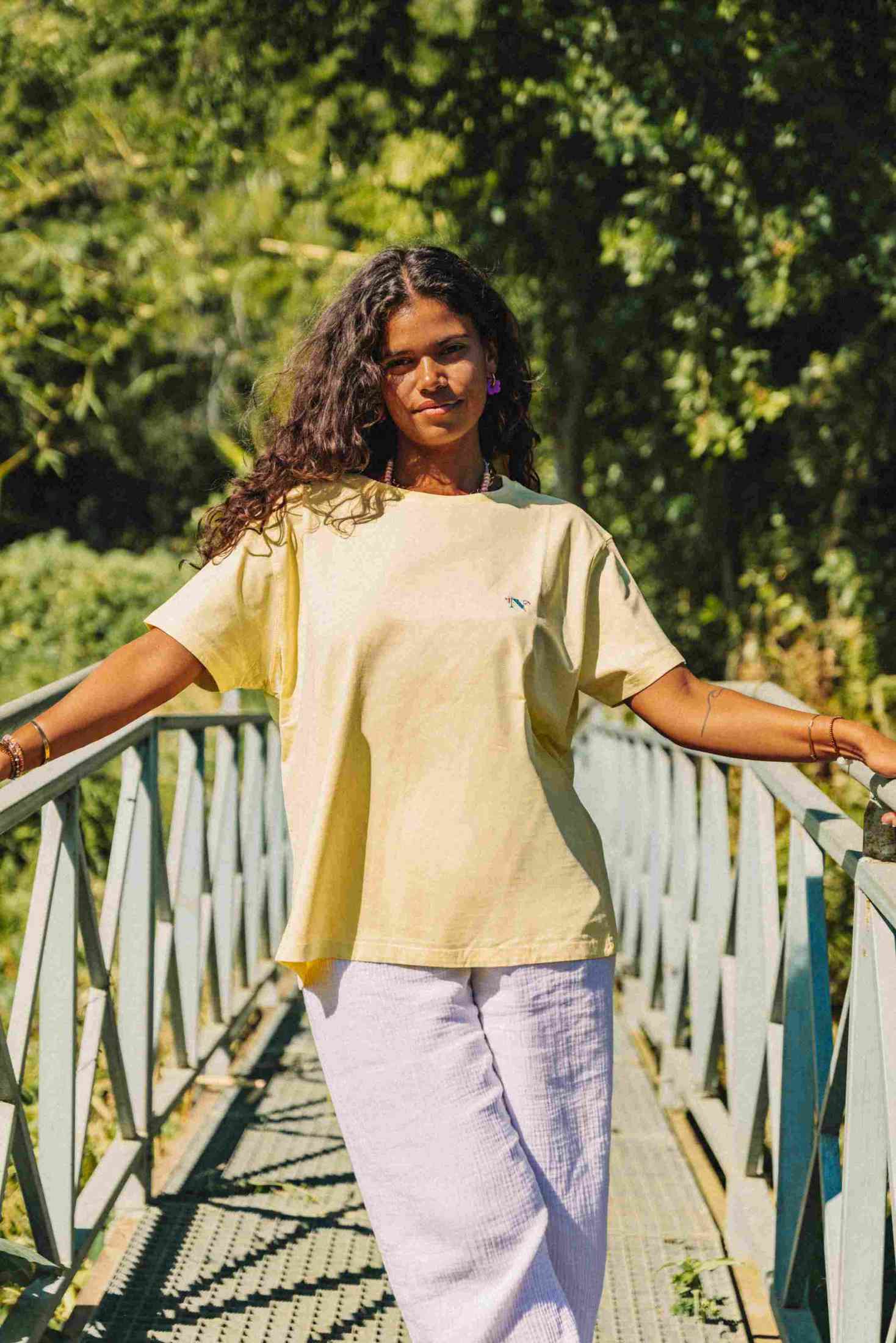 T-shirt Jaune | Let Your Light Shine