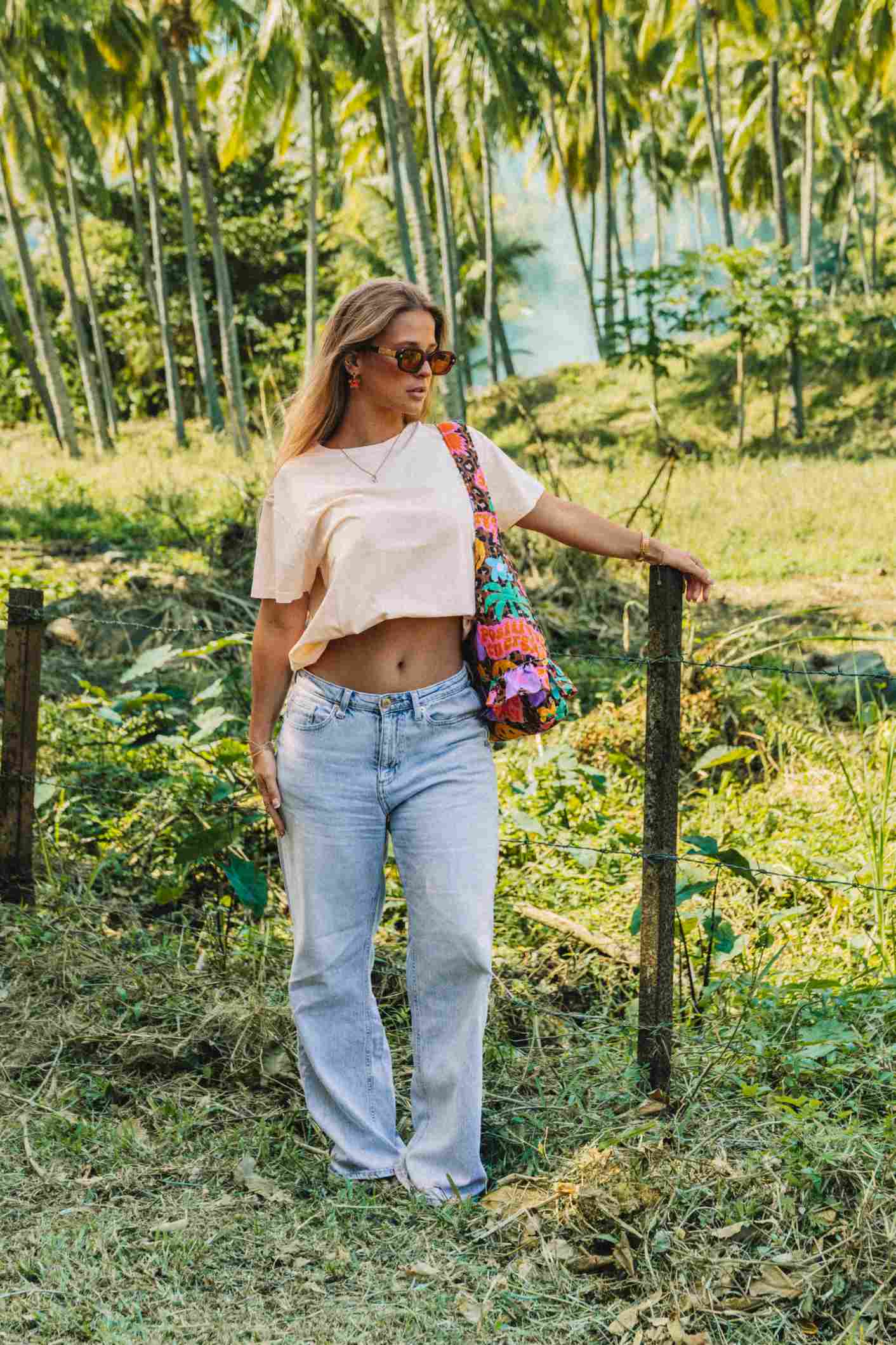 T-shirt Blanc Cassé | Let Your Light Shine