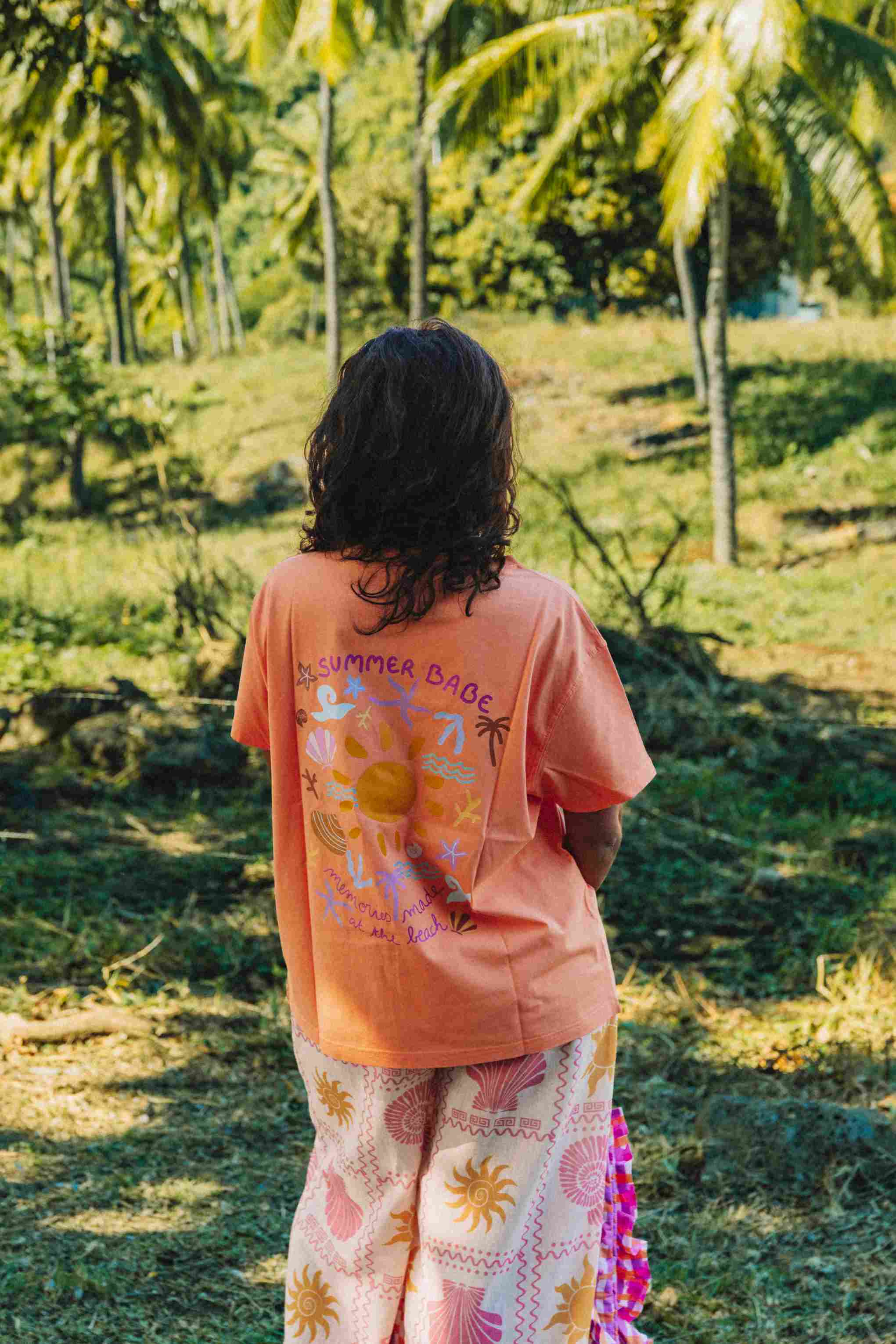 T-Shirt Mandarine | Summer Babe