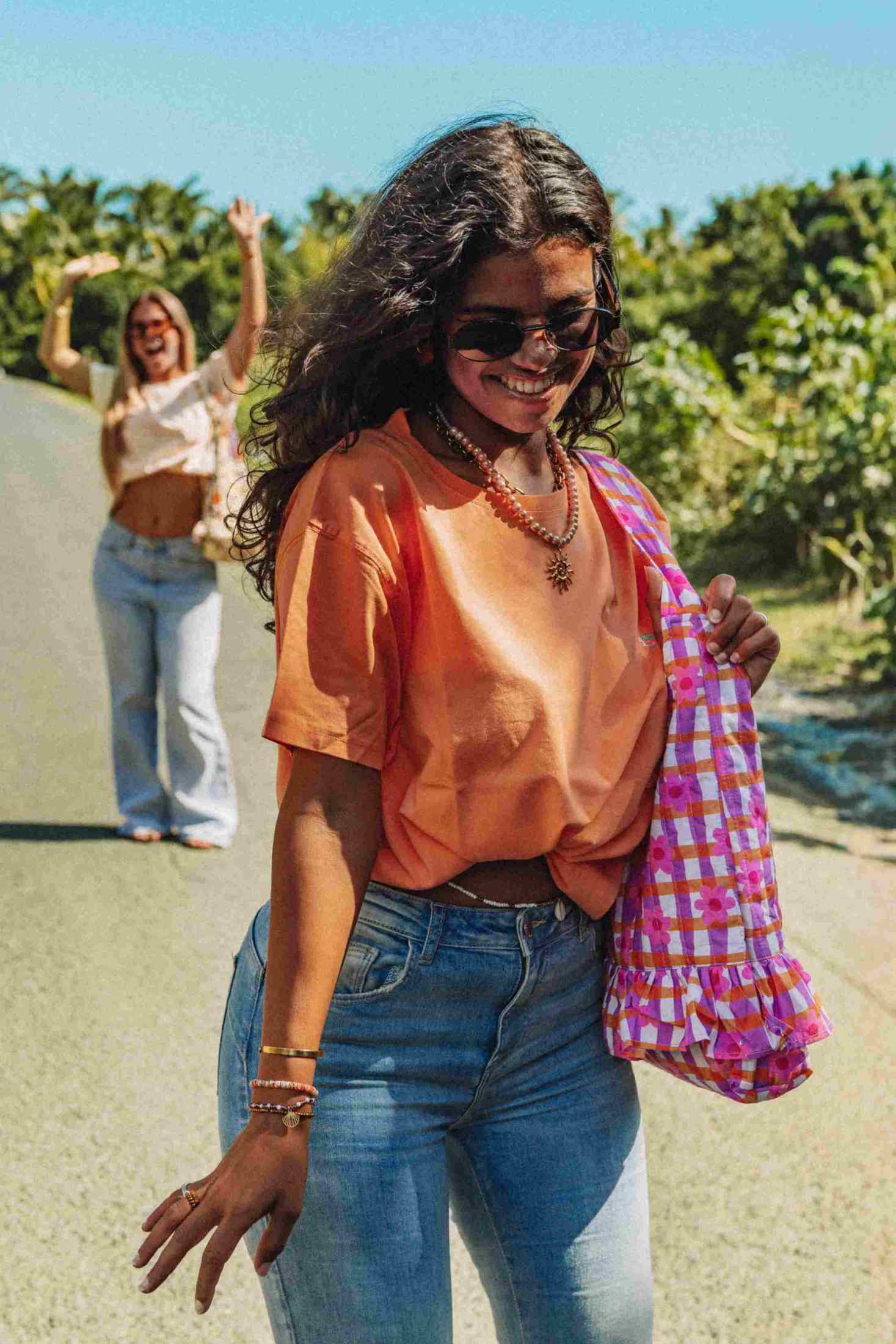 Sac Celeste Fleurettes