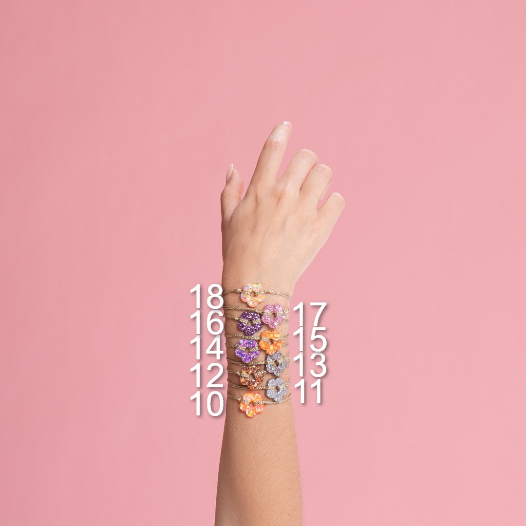 Collection Précédente | Bracelets Fleur + de 28 Couleurs