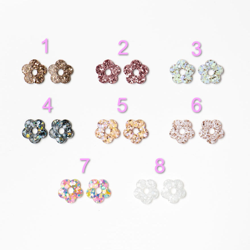 Nouvelle Collection | Charms Fleur – Choisissez votre paire parmi 16 créations-Les Nicolettes