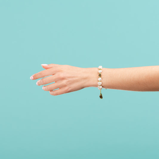 Bracelets Océan Fleur Vert-Les Nicolettes