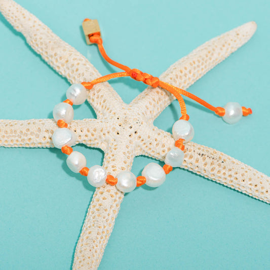 Bracelets Océan Orange-Les Nicolettes